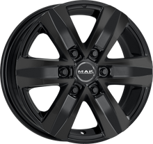 Load image into Gallery viewer, F80806TGB53M5 - MAK Stone6 18X8 6X130 ET 53MM Gloss Black - MAK Wheels Canada