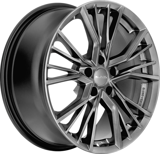 F8521UNTM33WS1X - MAK Union 21X8.5 5X112 ET 33MM Matte Titanium - MAK Wheels Canada