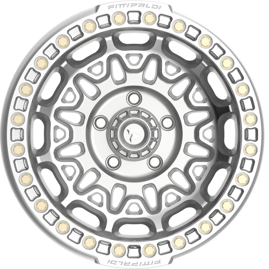 FB150-17906139N15M - Fittipaldi Offroad FB150M 17X9 6X139.7 ET -15MM Machined Silver - Fittipaldi Offroad Wheels Canada