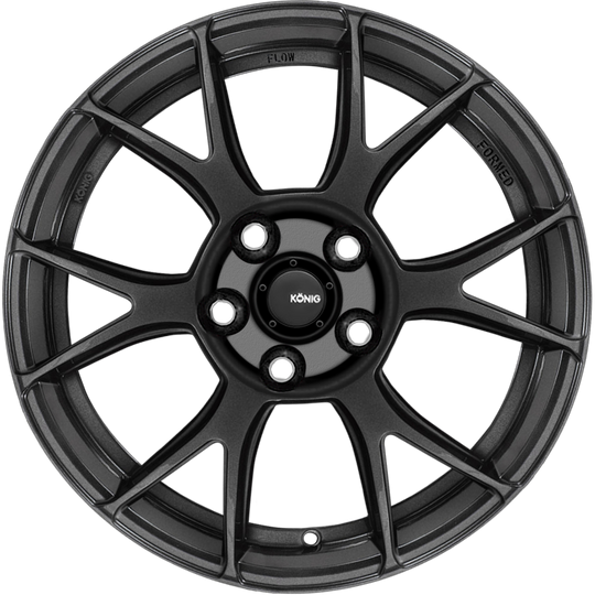 AM88514356 - Konig Ampliform 18X8.5 5X114.3 ET 35MM Dark Metallic Graphite - Konig Wheels Canada