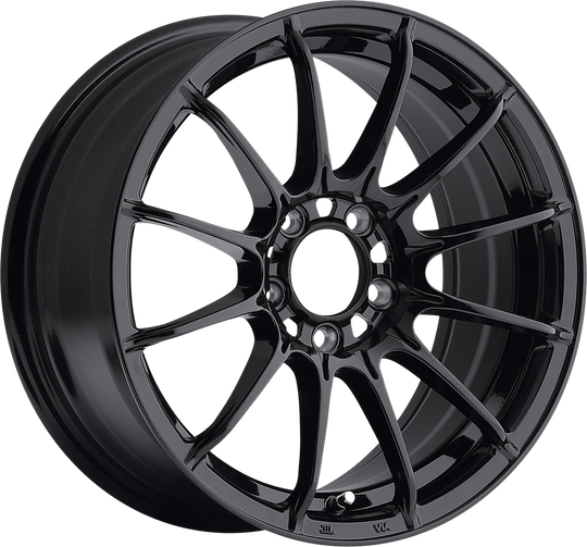 DI59100355 - Konig Dial In 15X9 4X100 ET 35MM Gloss Black - Konig Wheels Canada