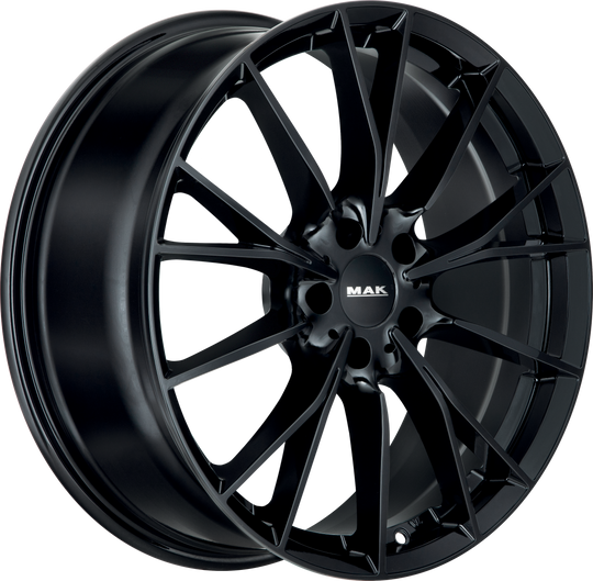F8080FKGB43I5BX - MAK Fabrik 18X8 5X120 ET 43MM Gloss Black - MAK Wheels Canada