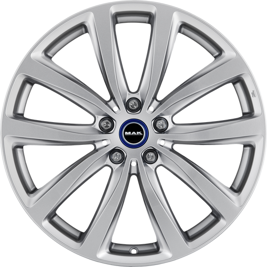F5090WTSI43WS3X - MAK Watt 19X5 5X112 ET 43MM Silver - MAK Wheels Canada