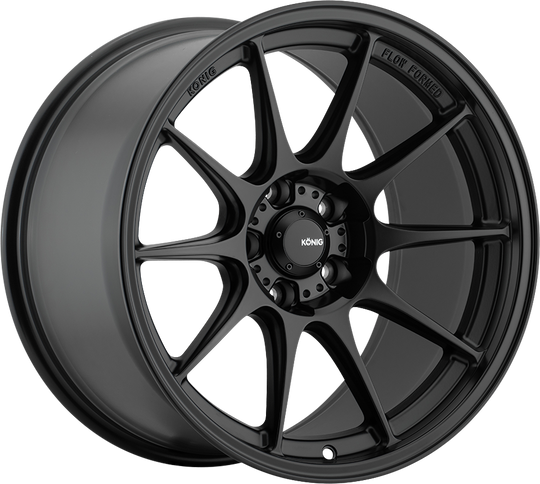 DK87514405 - Konig Dekagram 17X8 5X114.3 ET 40MM Semi Matte Black - Konig Wheels Canada