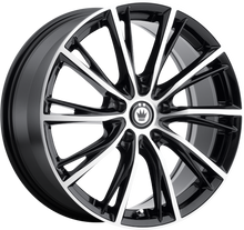 Charger l'image dans la galerie, IP88508405 - Konig Impression 18X8 5X108 ET 40MM Gloss Black With Machined Face - Konig Wheels Canada