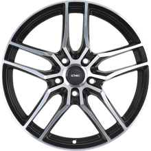 Load image into Gallery viewer, IO87508455 - Konig Intention 17X8 5X108 ET 45MM Gloss Black With Machined Face - Konig Wheels Canada