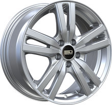 Charger l'image dans la galerie, OTT1560EFS4B3567HS - Euro Design Ottano - EFS 15X6 4X114.3 / 4X100 35mm Hyper Silver - Euro Design Wheels Canada