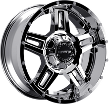 Load image into Gallery viewer, K12189818P18CH - Krank Offroad Hammer 18X9 8X180 ET 18MM Chrome - Krank Offroad Wheels Canada