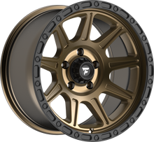 Load image into Gallery viewer, FT104-20906139P18ZB - Fittipaldi Offroad FT104ZB 20X9 6X139.7 ET 18MM Satin Bronze With Satin Black Lip - Fittipaldi Offroad Wheels Canada