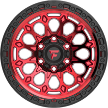 Load image into Gallery viewer, FT101-20908170P18RTB - Fittipaldi Offroad FT101RTB 20X9 8X170 ET 18MM Gloss Red With Black Ring - Fittipaldi Offroad Wheels Canada