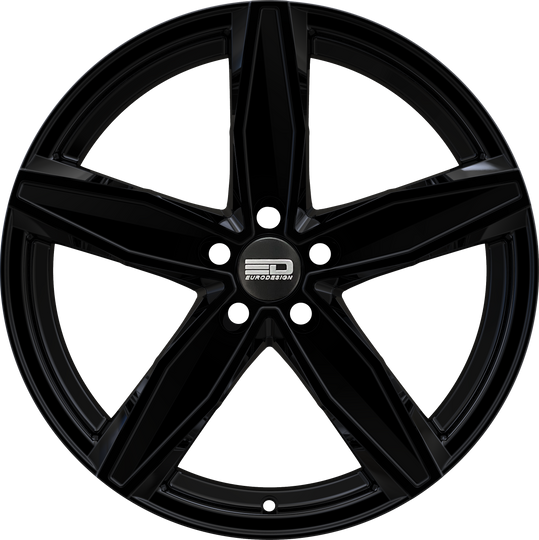 BER1670F4266GB - Euro Design Berlin 16X7 5X112 ET 42MM Gloss Black - Euro Design Wheels Canada