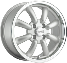 Load image into Gallery viewer, RW7510020S - Konig Rewind 15X7 4X100 ET 20MM Silver - Konig Wheels Canada