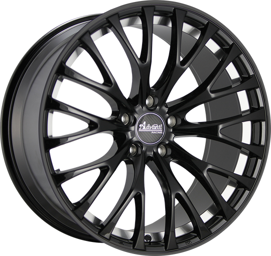 FS88512455 - Advanti Fastoso 18X8 5X112 ET 45MM Matte Black With Machined Undercut - Advanti Wheels Canada