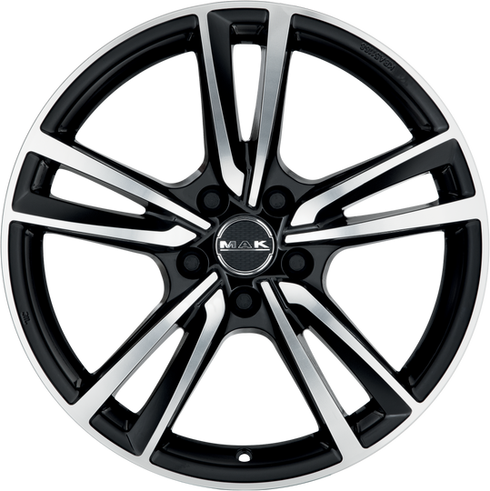 F6050ICBM35C - MAK Icona 15X6 4X100 ET 35MM Black Mirror - MAK Wheels Canada