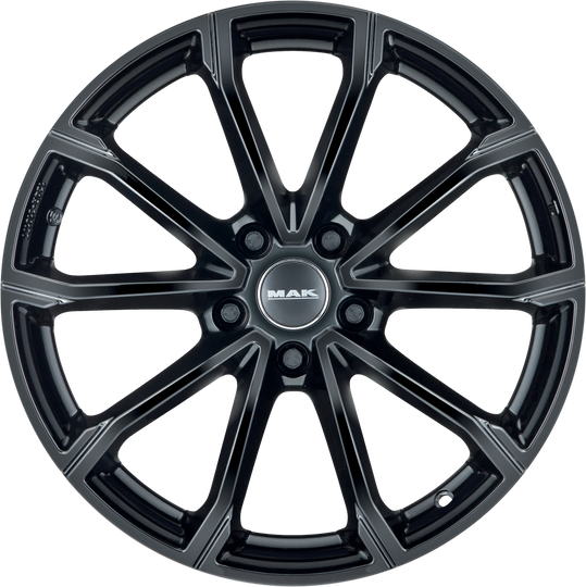F7580BRGB46VE4Y - MAK Davinci 18X7.5 5X112 ET 46MM Gloss Black - MAK Wheels Canada