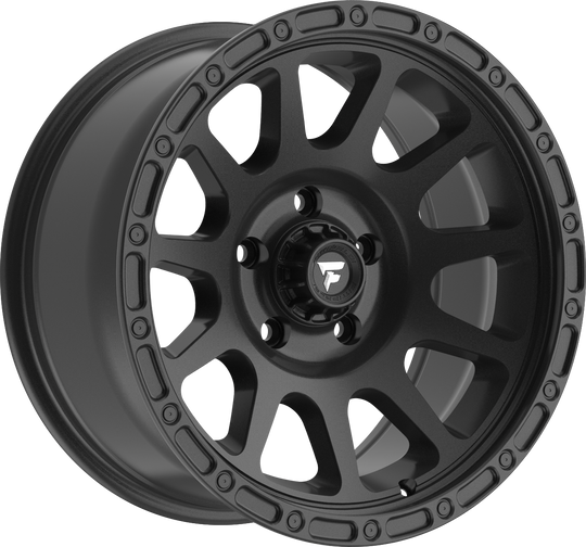 FT105-17856135Q00SB - Fittipaldi Offroad FT105SB 17X8.5 6X135 ET 0MM Satin Black - Fittipaldi Offroad Wheels Canada