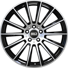 Load image into Gallery viewer, SAC1995F48666GBM - Euro Design Sacco 19X9.5 5X112 ET 48MM Gloss Black Machined - Euro Design Wheels Canada