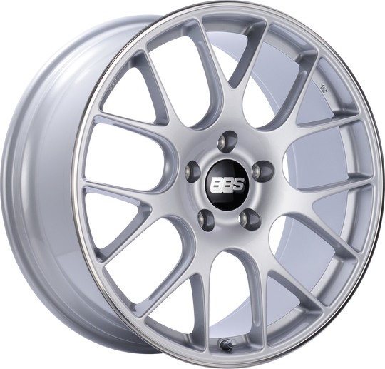CH148SPO - BBS CHR 20X9 5X112 ET 25MM Silver With Polished Stainless Steel Rim Protector - BBS Wheels Canada