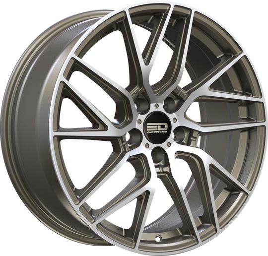 T1985J3572BZM - Euro Design Tech 19X8.5 5X120 ET 35MM Matte Bronze Machined - Euro Design Wheels Canada