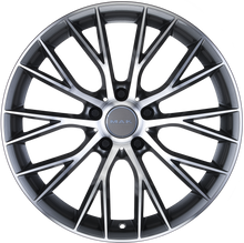 Load image into Gallery viewer, F8080MUQM20NB - MAK Munchen 18X8 5X120 ET 20MM Gunmetal With Mirror Face - MAK Wheels Canada