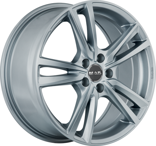 F7070ICSI42DF - MAK Icona 17X7 5X105 ET 42MM Silver - MAK Wheels Canada