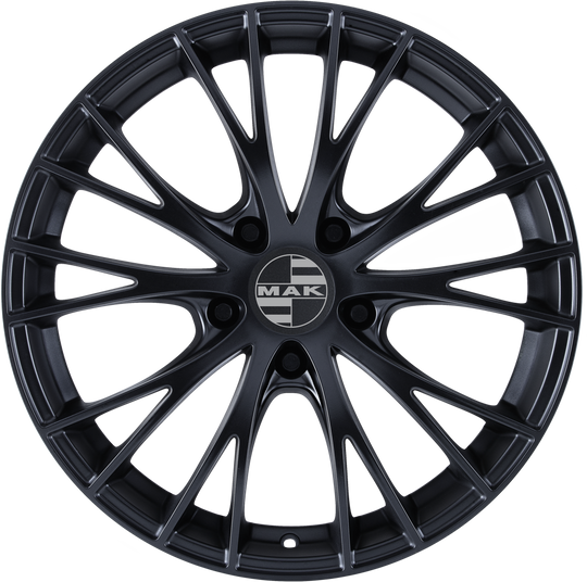 F9080NNMB21WSX - MAK Rennen 18X9 5X112 ET 21MM Matte Black - MAK Wheels Canada