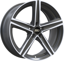 Load image into Gallery viewer, S1775D4067GMP - Euro Design Spa 17X7.5 5X108 ET 40MM Gunmetal Polished - Euro Design Wheels Canada