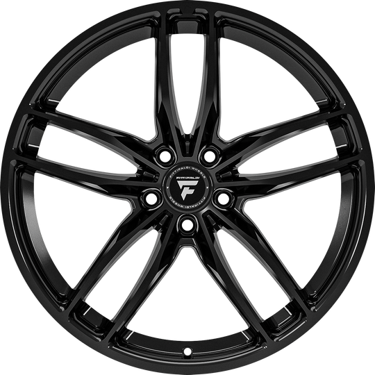 361B-2851232 - Fittipaldi Street FS361B 20X8.5 5X120 ET 32MM Gloss Black - Fittipaldi Street Wheels Canada