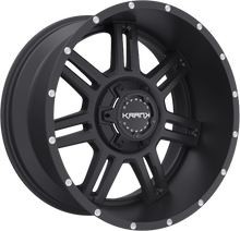 Load image into Gallery viewer, K4021052739N24SB - Krank Offroad Force 20X10 5X127 ET -24MM Satin Black - Krank Offroad Wheels Canada