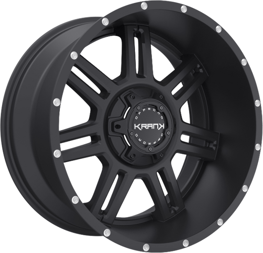 K4018963539P18SB - Krank Offroad Force 18X9 6X139.7 / 6X135 18mm Satin Black - Krank Offroad Wheels Canada