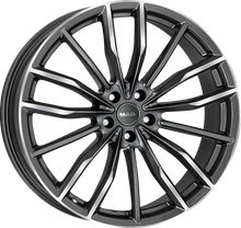 Load image into Gallery viewer, F9090RUQM18NZX - MAK Rapp 19X9 5X120 ET 18MM Gunmetal With Mirror Face - MAK Wheels Canada