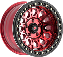 Load image into Gallery viewer, FB153-20106139N38R - Fittipaldi Offroad FB153R 20X10 6X139.7 ET -38MM Gloss Red With Red Tint Machined Face and Gloss Black Ring - Fittipaldi Offroad Wheels Canada