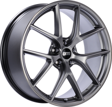 Load image into Gallery viewer, CI0101PSPO - BBS CIR 20X8.5 5X112 ET 32MM Platinum Silver With Polished Stainless Steel Rim Protector - BBS Wheels Canada