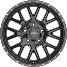 Charger l'image dans la galerie, K1020952739Q00GB - Krank Offroad Fuse 20X9 5X127 ET 0MM Gloss Black - Krank Offroad Wheels Canada