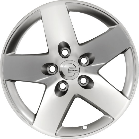 MR1X586500S - Mamba MR1X 15X8 5X114.3 ET 0MM Silver - Mamba Wheels Canada