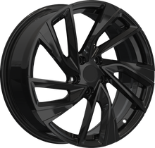 Charger l'image dans la galerie, RW150011 - YKW Replicas VR1 18X7.5 5X112 ET 42MM Gloss Black - YKW Replicas Wheels Canada