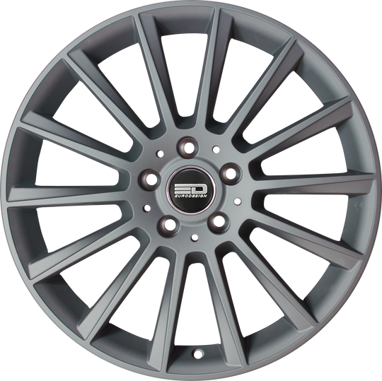 SAC198F30666MG - Euro Design Sacco 19X8 5X112 ET 30MM Matte Gunmetal - Euro Design Wheels Canada