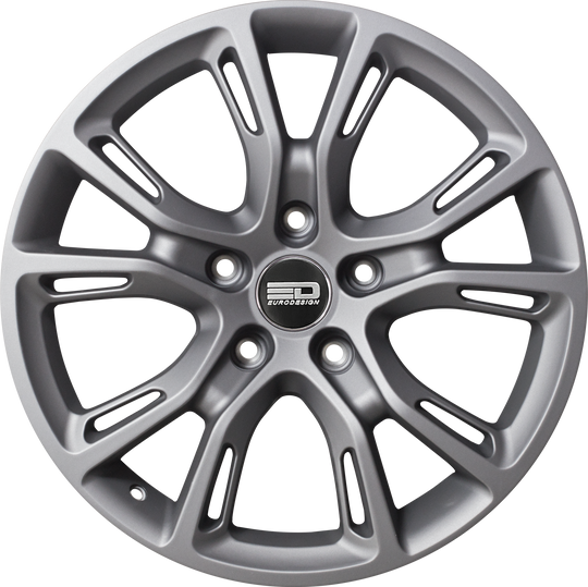 SRT1880EFS3572MG - Euro Design SRT - EFS 18X8 5X100 / 5X105 / 5X110 / 5X112 / 5X115 / 5X118 / 5X108 ET 35MM Matte Gunmetal - Euro Design Wheels Canada