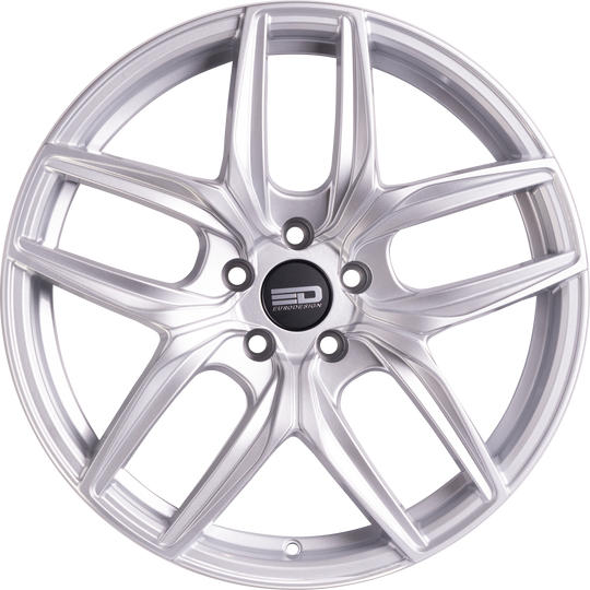 F1985G3560S - Euro Design Forza 19X8.5 5X114.3 ET 35MM Silver - Euro Design Wheels Canada
