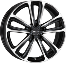 Load image into Gallery viewer, F7070MMBM38PEX - MAK Magma 17X7 5X100 ET 38MM Black Mirror - MAK Wheels Canada