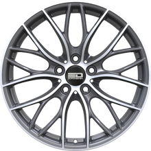 Charger l'image dans la galerie, CAM1985J3572GMM - Euro Design Camillo 19X8.5 5X120 ET 35MM Gunmetal Machined - Euro Design Wheels Canada