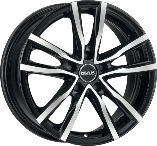 F70704MBM30AAX - MAK Milano4 17X7 4X98 ET 30MM Black Mirror - MAK Wheels Canada
