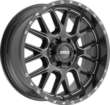 Load image into Gallery viewer, K1020963539Q00GBML - Krank Offroad Fuse 20X9 6X139.7 / 6X135 0mm Gloss Black Milled - Krank Offroad Wheels Canada