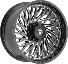 Charger l'image dans la galerie, FA15-22108180N19BM - Fittipaldi Offroad FA15BM 22X10 8X180 ET -19MM Gloss Black Milled - Fittipaldi Offroad Wheels Canada