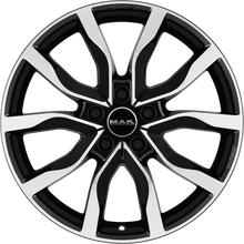 Load image into Gallery viewer, F8080HIBM40C2Y - MAK Highlands 18X8 5X127 ET 40MM Black Mirror - MAK Wheels Canada