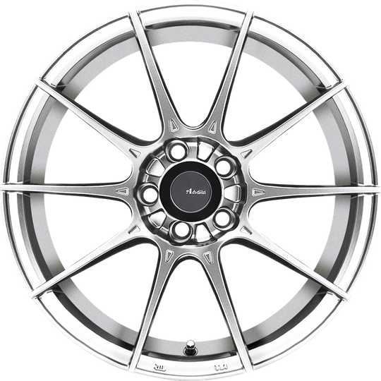 SM7810035S - Advanti Storm S1 17X8 4X100 ET 35MM Hyper Silver - Advanti Wheels Canada
