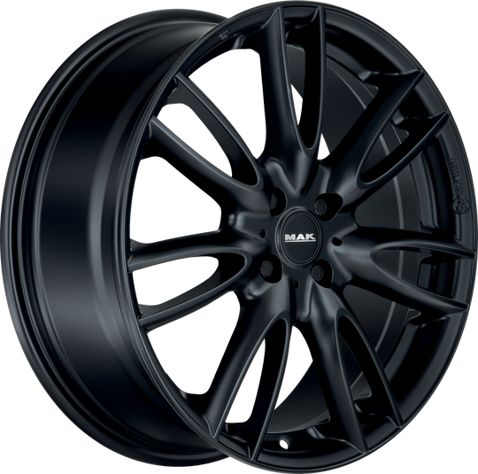F5550JKMB45CI3 - MAK Jackie W 15X5.5 4X100 ET 45MM Matte Black - MAK Wheels Canada