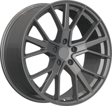 Load image into Gallery viewer, RW150009 - YKW Replicas AR14 18X8 5X112 ET 45MM Gloss Gunmetal - YKW Replicas Wheels Canada