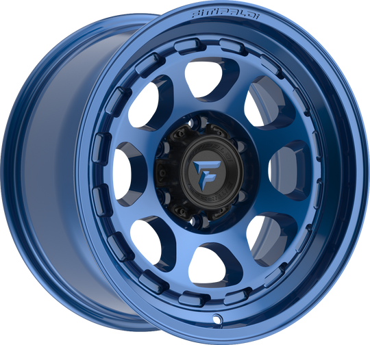 FT103-17855127Q00BL - Fittipaldi Offroad FT103BL 17X8.5 5X127 ET 0MM Gloss Blue - Fittipaldi Offroad Wheels Canada