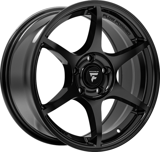 FS364-18805100P38B - Fittipaldi Street FS364B 18X8 5X100 ET 38MM Gloss Black - Fittipaldi Street Wheels Canada
